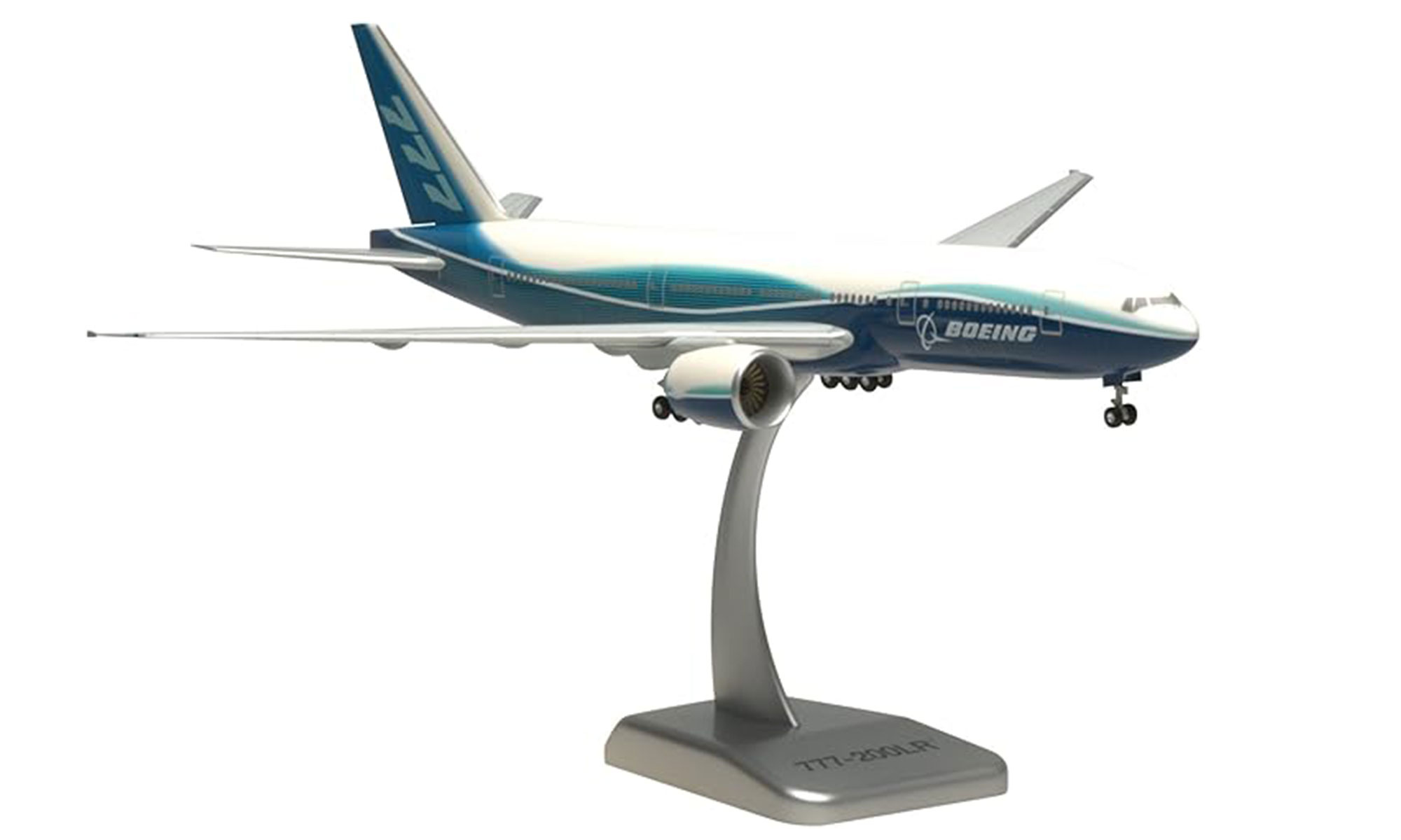 HoganWings/ホーガンウイングス  B777-200LR ボーイングフリートランディングギア・スタンド付属