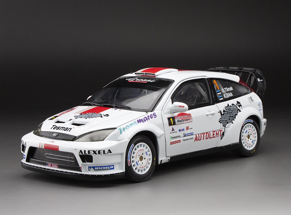 SunStar/サンスター  フォード フォーカス RS WRC '03  2011 サーレマー ラリー ウィナー - #1  O.タナック/K.シック