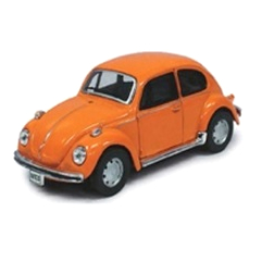Cararama/カララマ VW  ビートル  オレンジ