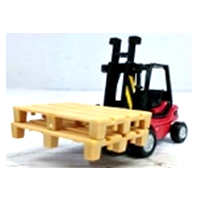 Cararama/カララマ フォークリフト オレンジ