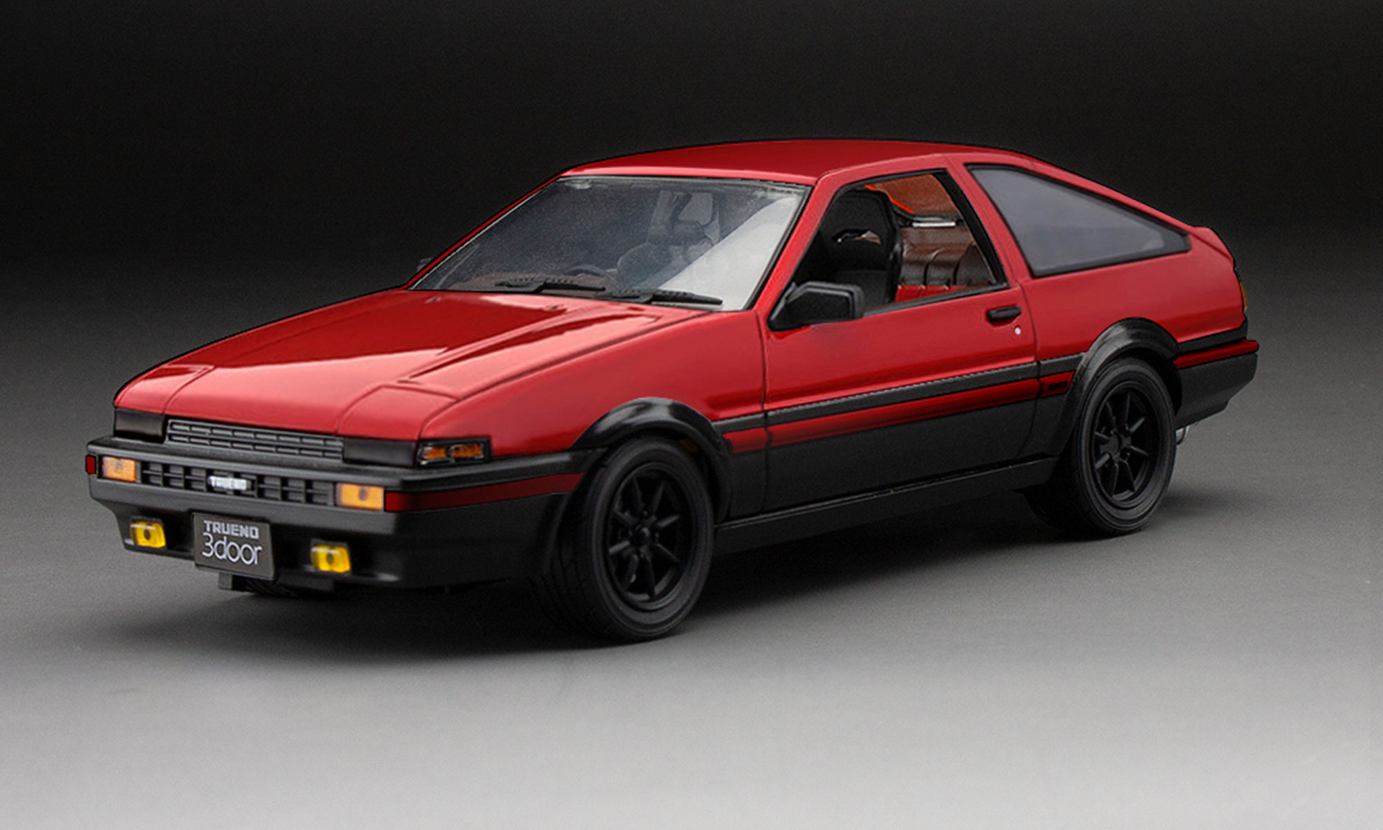 SunStar/サンスター  トヨタ スプリンター トレノ GT Apex (AE86) レッド/ブラック