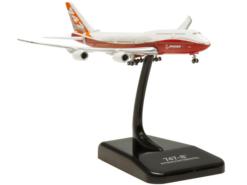 HoganWings/ホーガンウイングス B747-8 ロールアウトランディングギア & スタンド付属