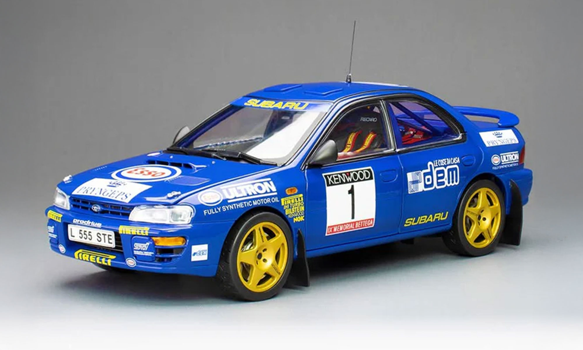 SunStar/サンスター  スバル インプレッサ 555 1993年 ベッテガ・メモリアル 優勝 #1 コリン・マクレー