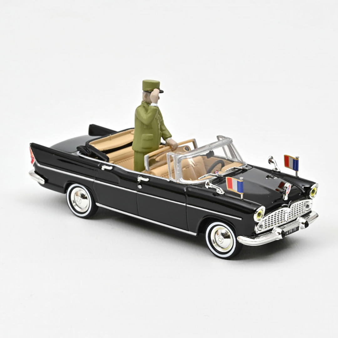 NOREV/ノレブ  シムカ V8 Chambord 大統領公用車 1960 フィギュア付