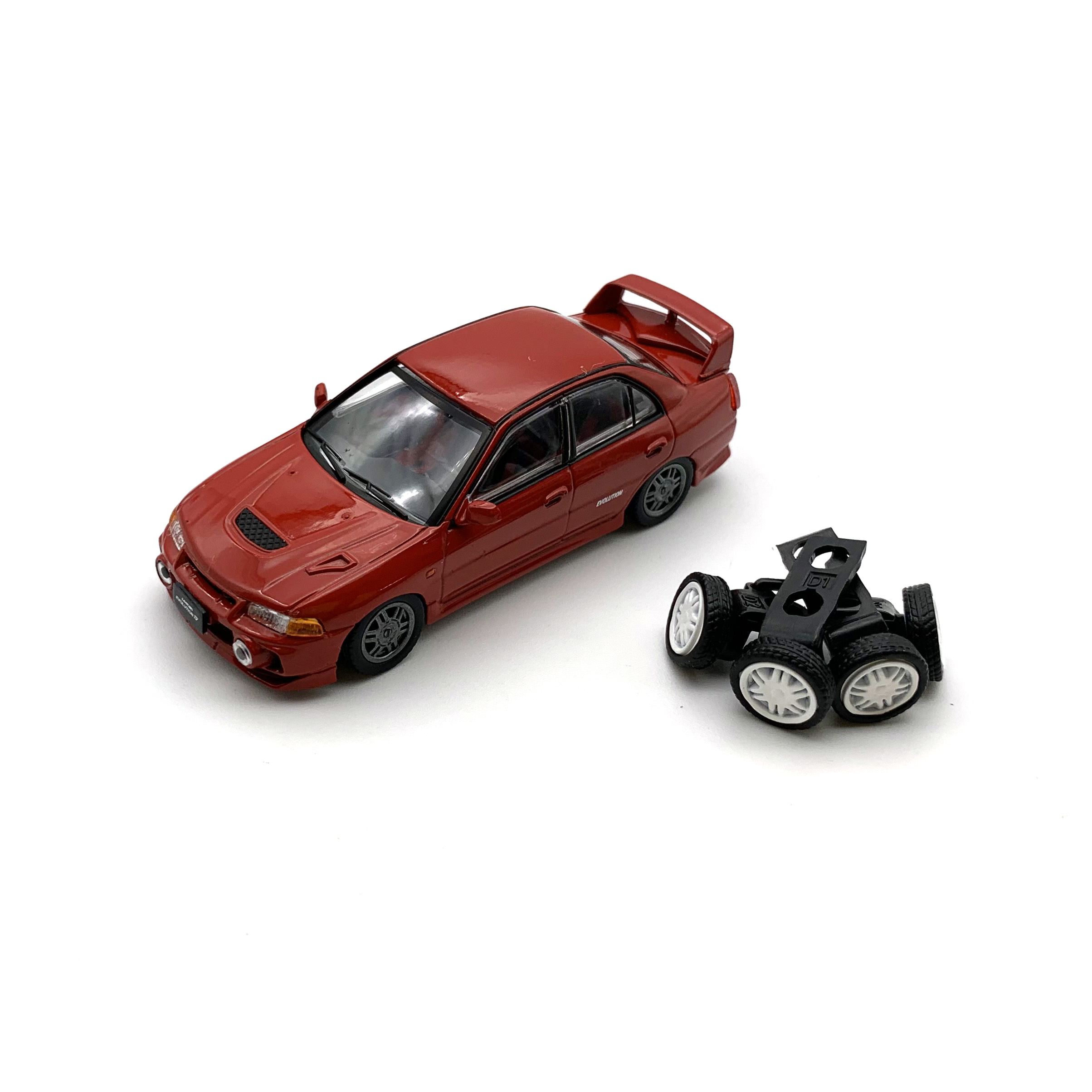 BM CREATIONS 三菱 ランサー Evo.IV レッド LHD