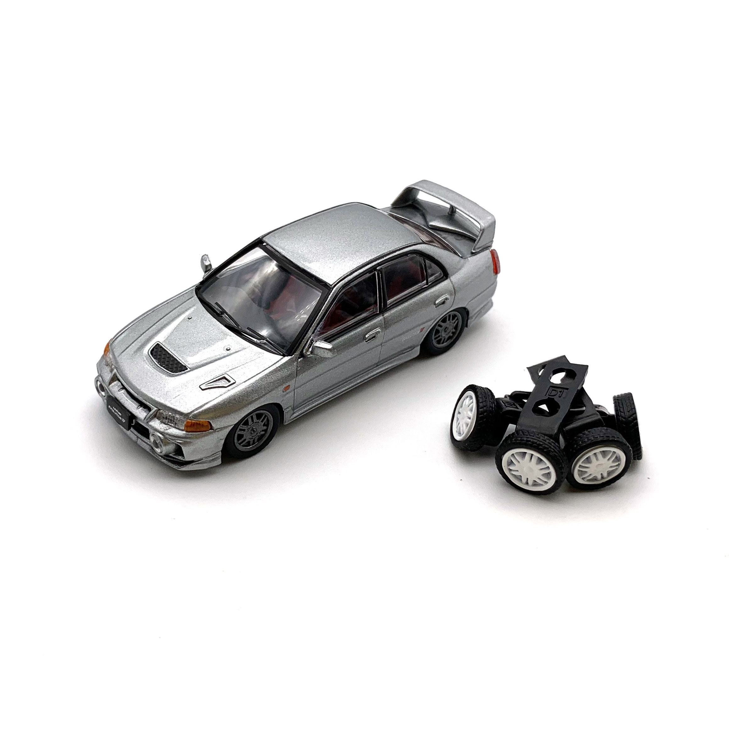 BM CREATIONS 三菱 ランサー Evo.IV シルバー RHD