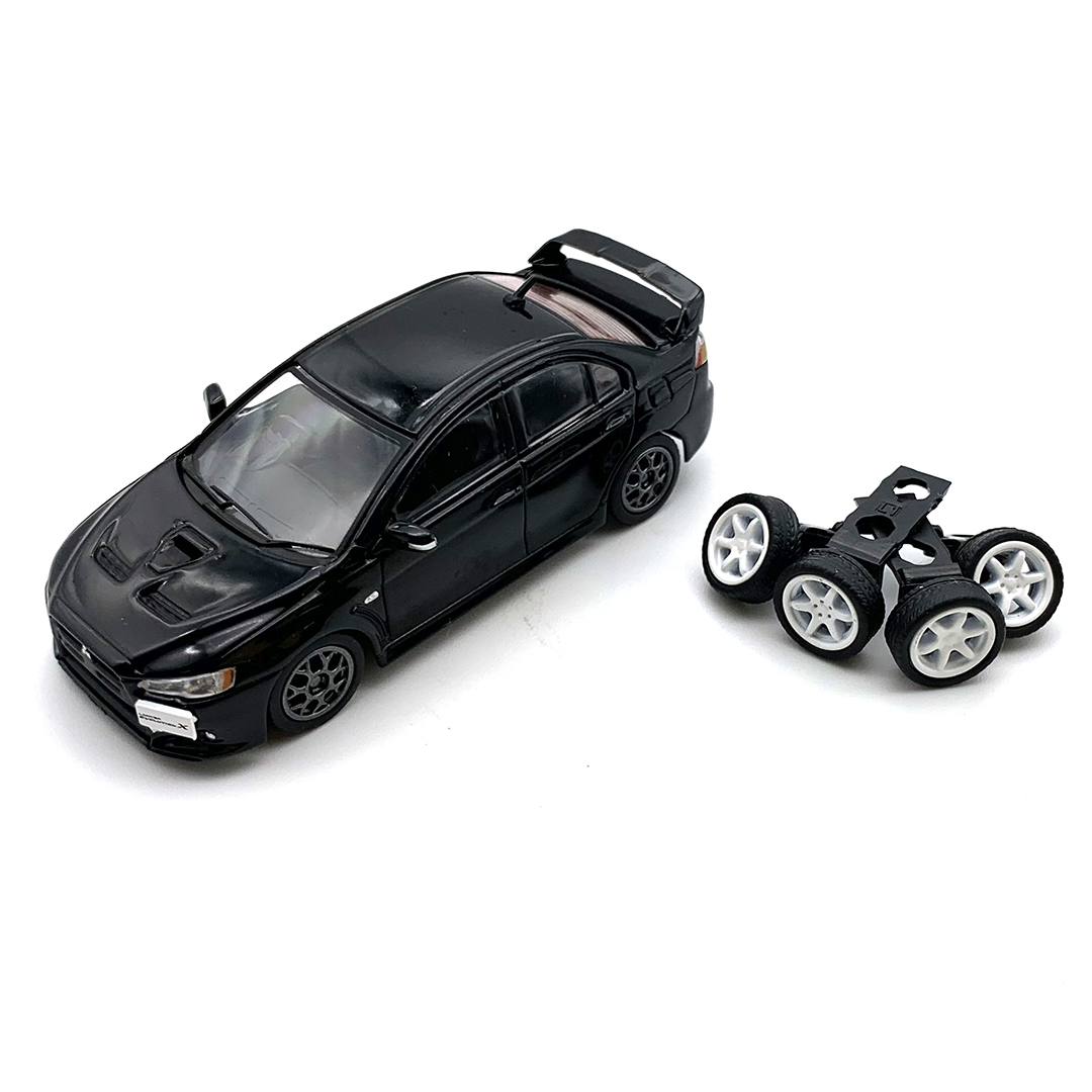 BM CREATIONS 三菱 ランサー エボリューション X ブラック RHD