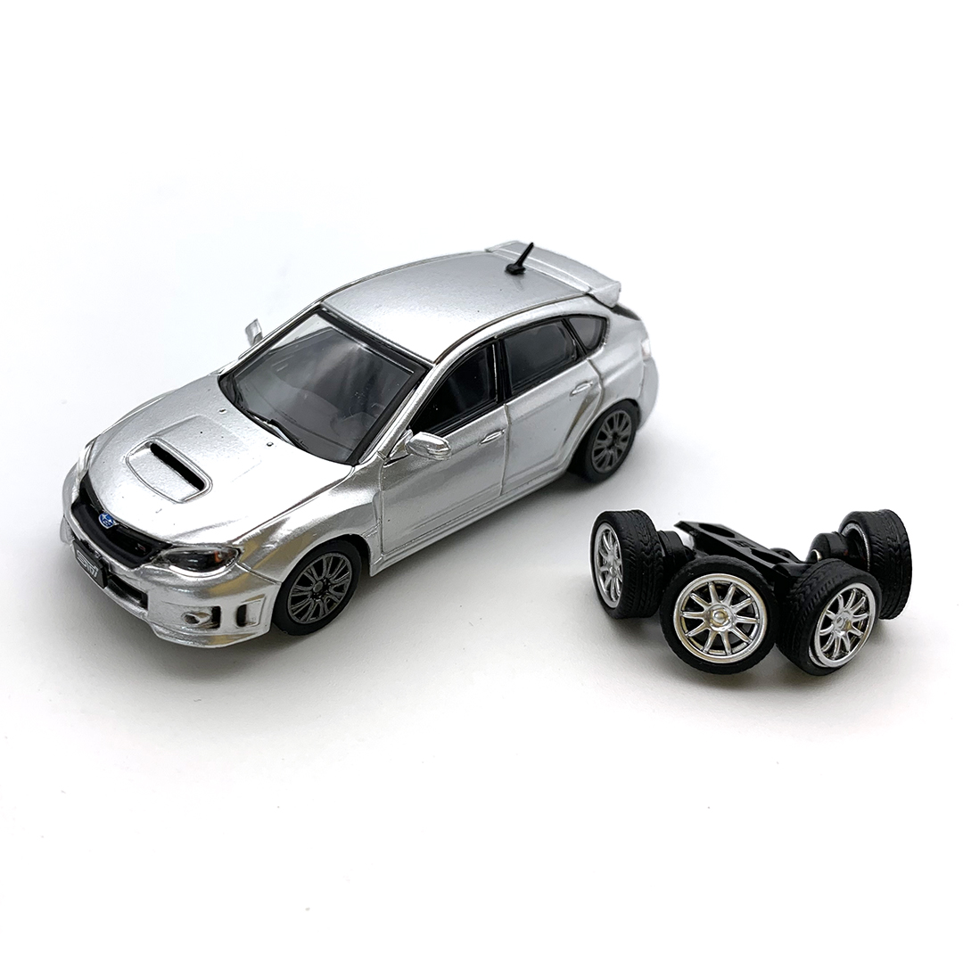 BM CREATIONS  スバル インプレッサ WRX 2009 シルバー (LHD)