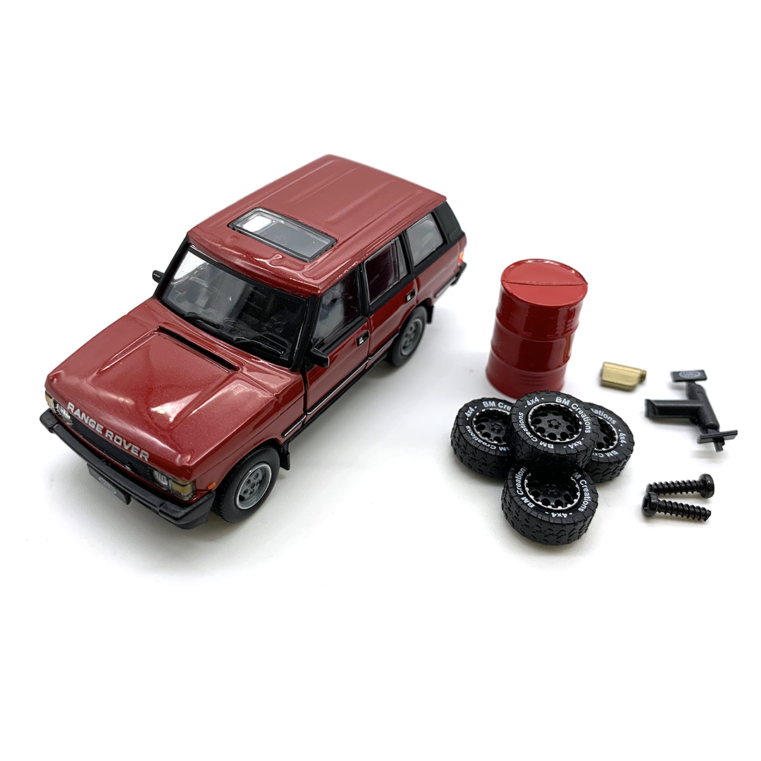BM CREATIONS  ランドローバー レンジローバー クラシック LSE 1992 レッド RHD