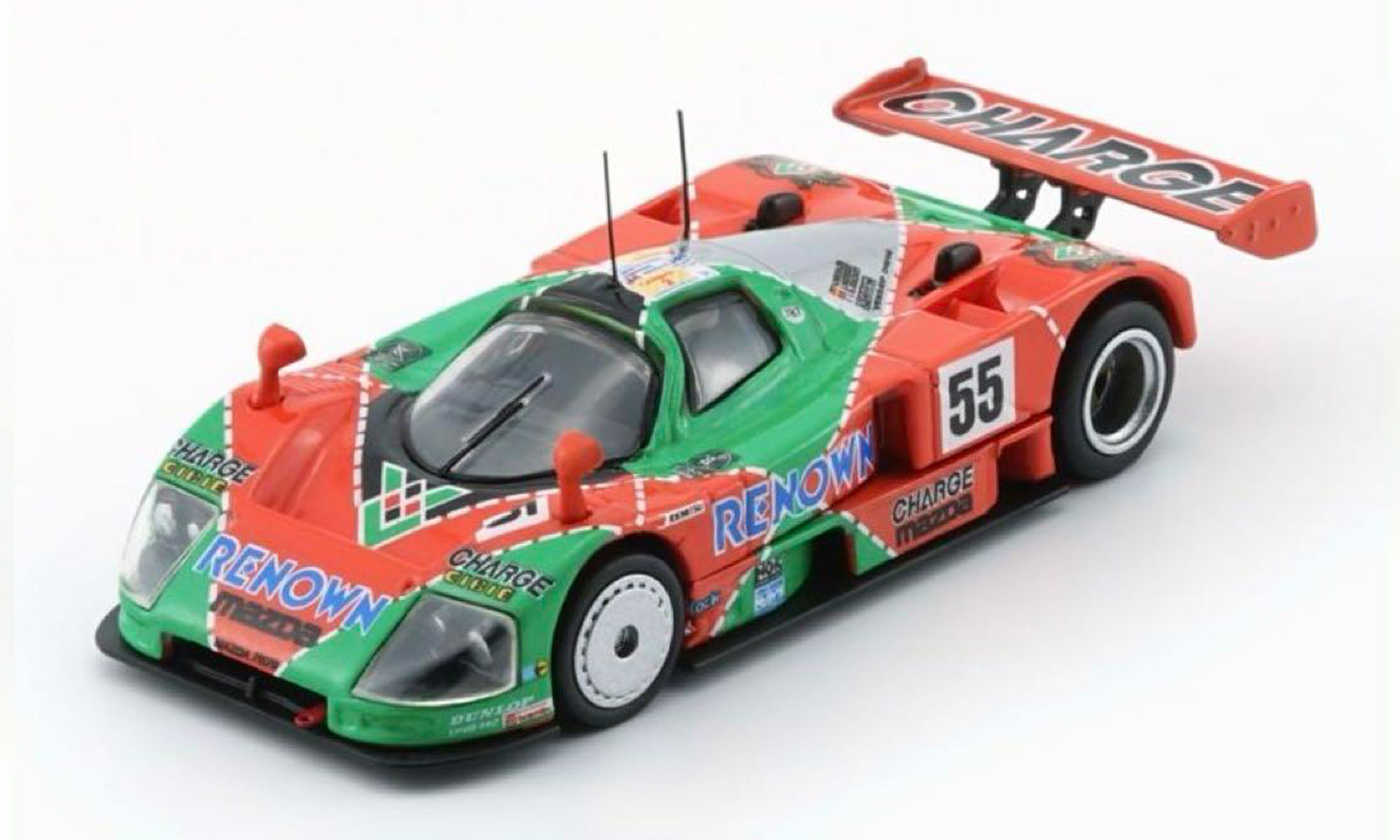 KB model（BM CREATIONS） マツダ 787B 1991年 ル・マン24時間レース 優勝 #55 フォルカー・ヴァイドラー/ジョニー・ハーバート/ベルトラン・ガショー
