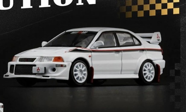 BM CREATIONS  三菱 ランサー EVO 6.5 White Tommi Edition