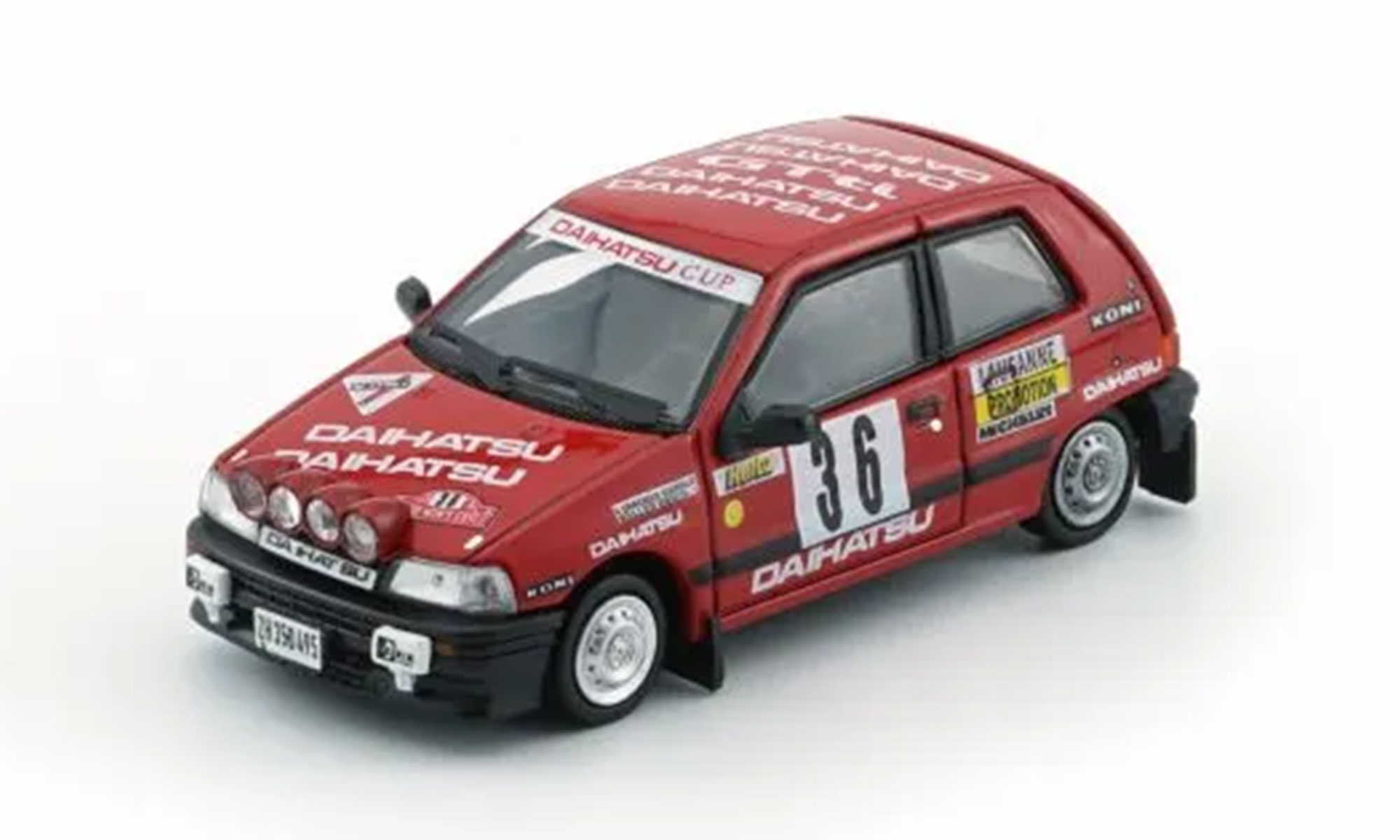 BM CREATIONS  ダイハツ シャレード  1998年モンテカルロラリー クラス3優勝 #36 Erwin Keller/Oswald Backes LHD