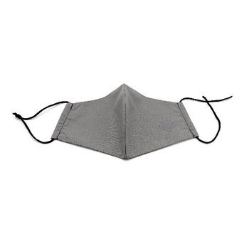 防衛ホーム新聞社 マスク 航空自衛隊 グレー×ライトグレー Mサイズ 日本製