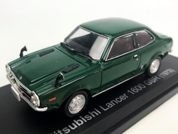[6/10～8/2キャンペーン]NOREV J/ノレブジェイ 三菱 ランサー 1600GSR 1973年 ダーク・グリーン