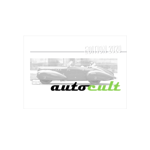 Auto Cult/オートカルト ブックオブザイヤーイヤー  2020  A4  184ページ ドイツ語/英語