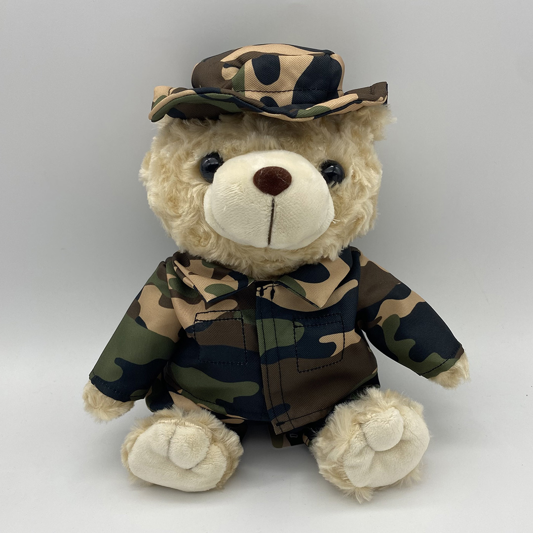 A・C・ADVANCE/エイ・シー・アドバンス ハット迷彩ベアぬいぐるみ