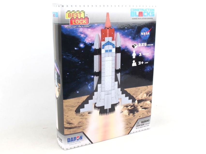 DARON/ダロン スペースシャトル 140ピース　CONSTRUCTION TOY