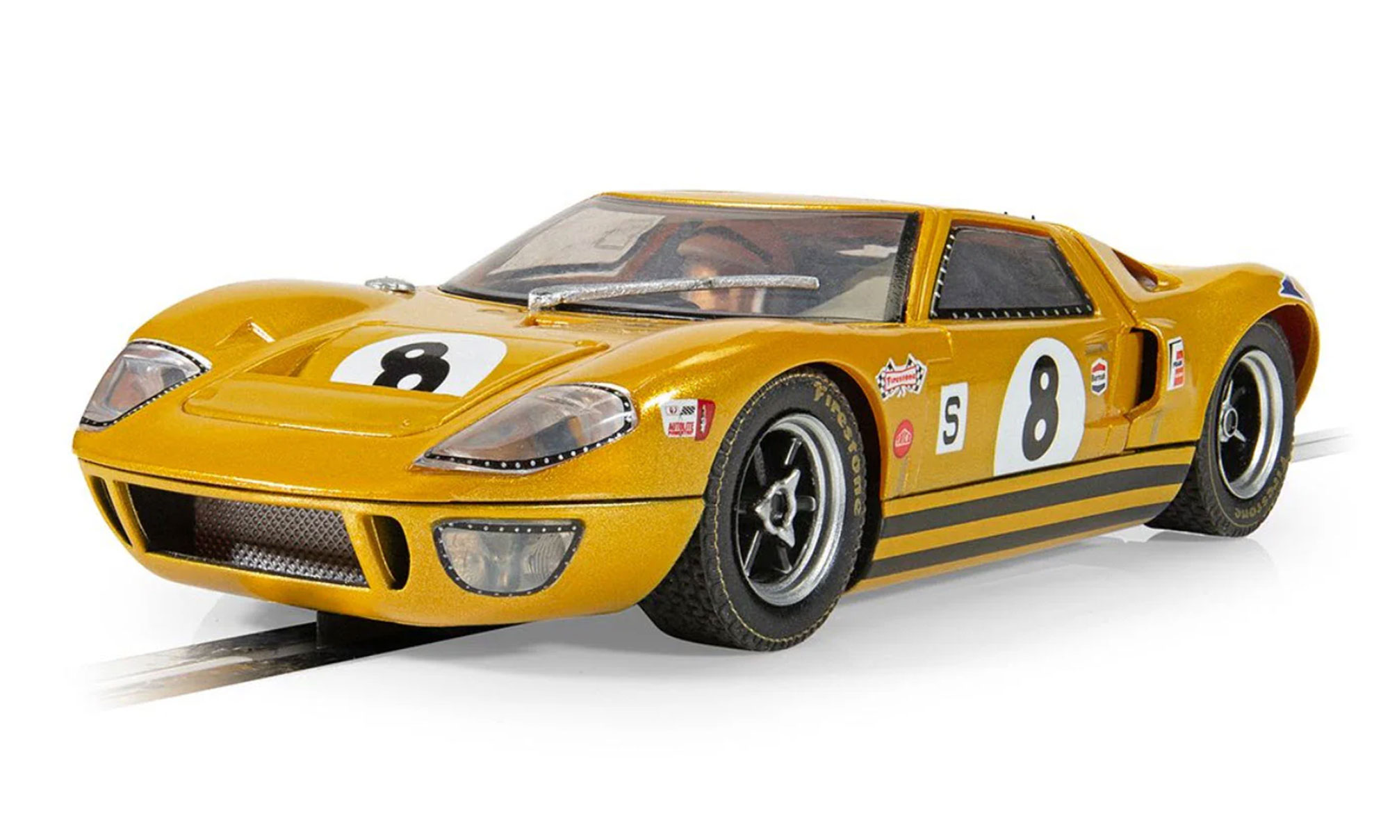 Scalextric  フォード　GT40　1968年BOAC500　＃８　T.ダーリー