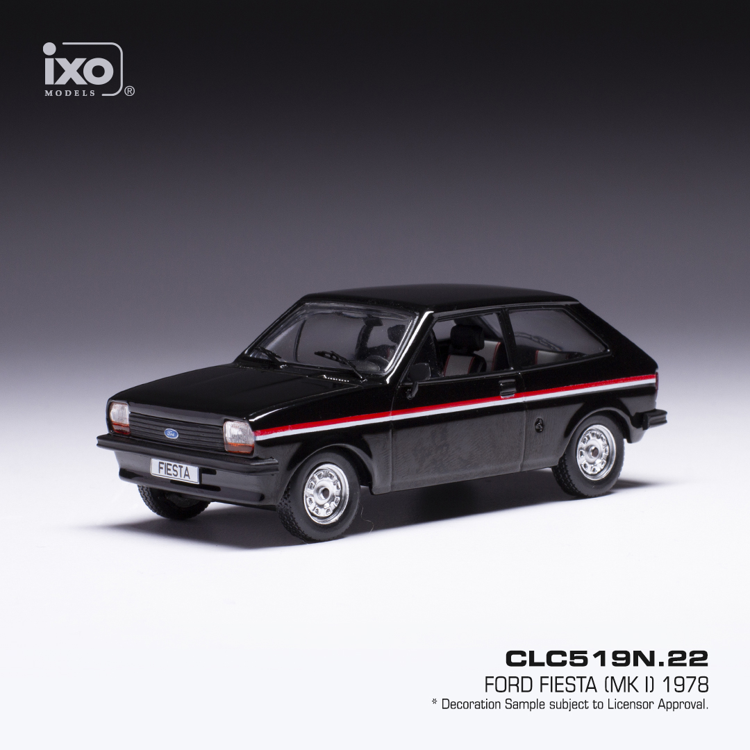 ixo/イクソ  フォード　フィエスタ　(MK I) Avus　ブラック