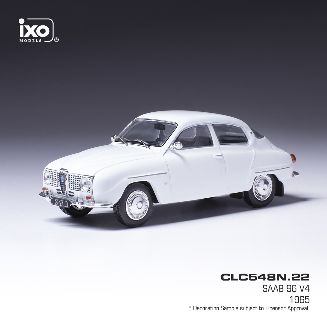 ixo/イクソ  サーブ96 V4 1965 (ロングノーズ) ホワイト