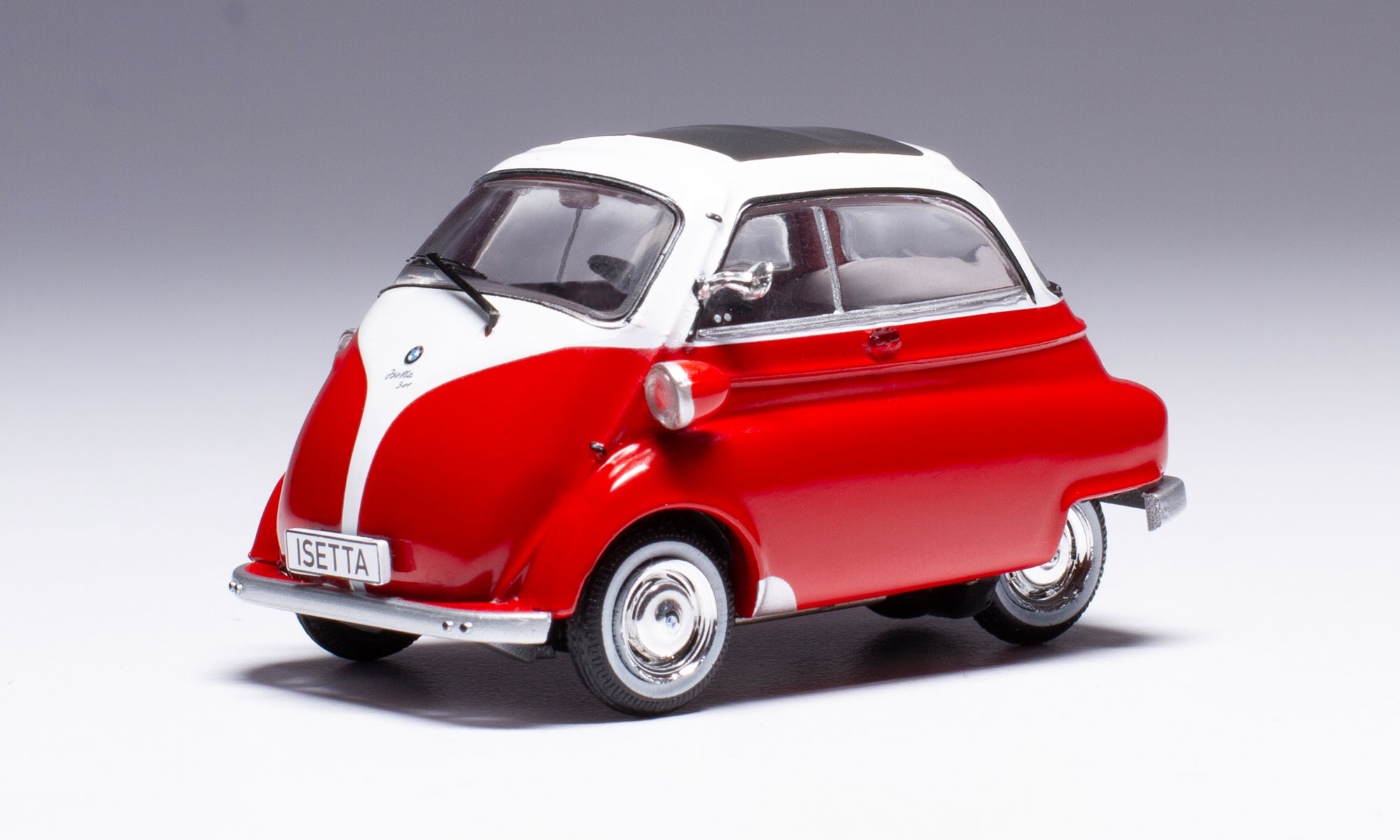 ixo/イクソ  BMW イセッタ 1959 ホワイト/レッド