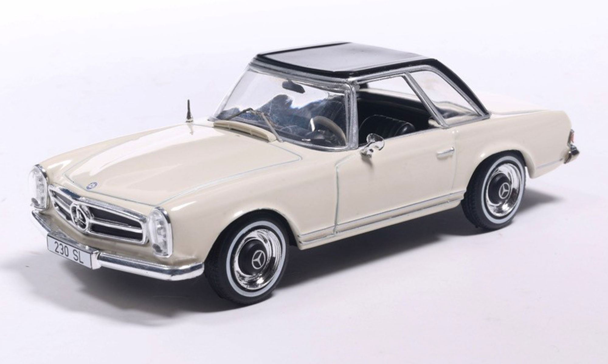 ixo/イクソ  メルセデスベンツ 230SL (W113) 1964 ハードトップ  クリーム