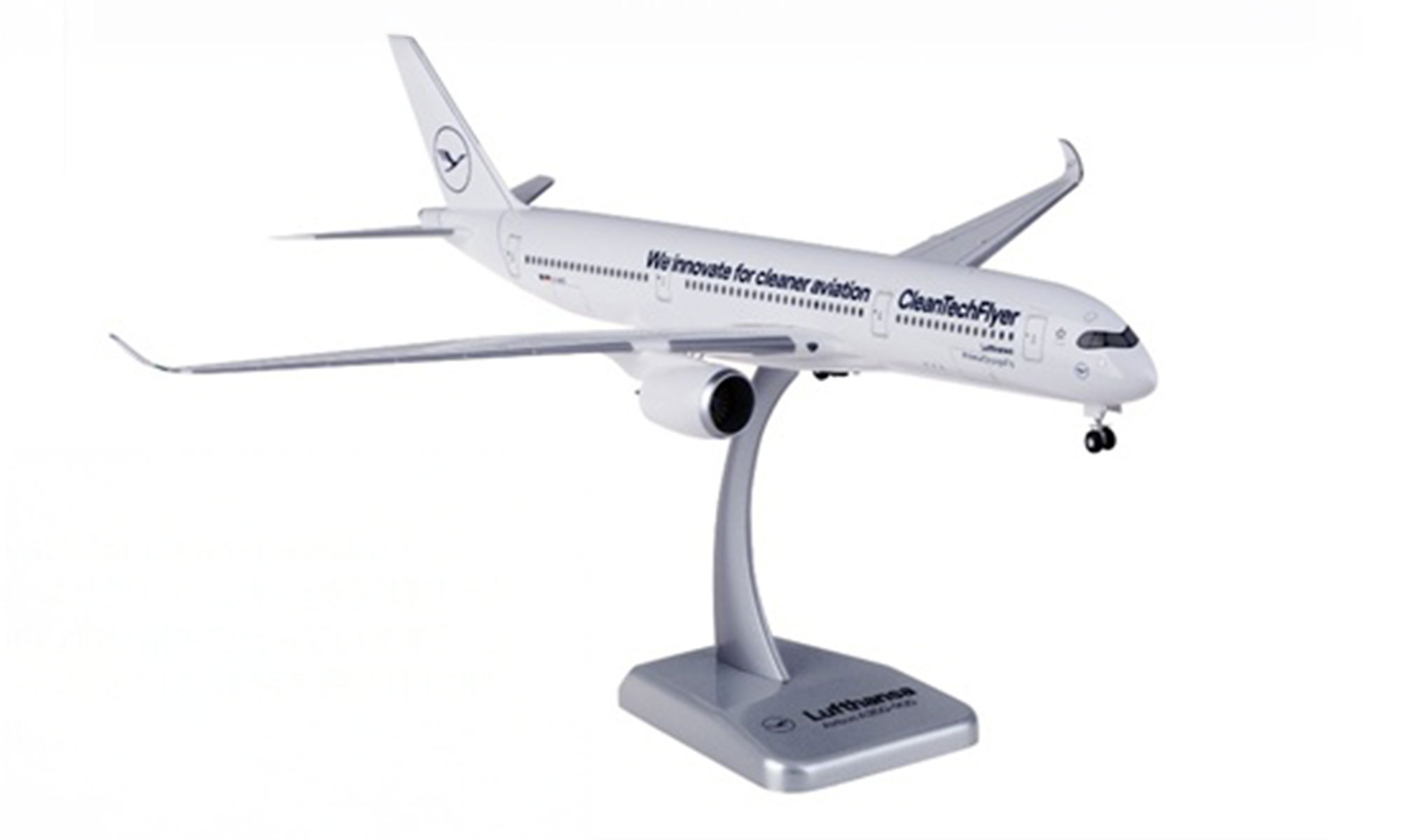 HoganWings/ホーガンウイングス  A350-900 ルフトハンザ Cleanランディングギア/スタンド付属