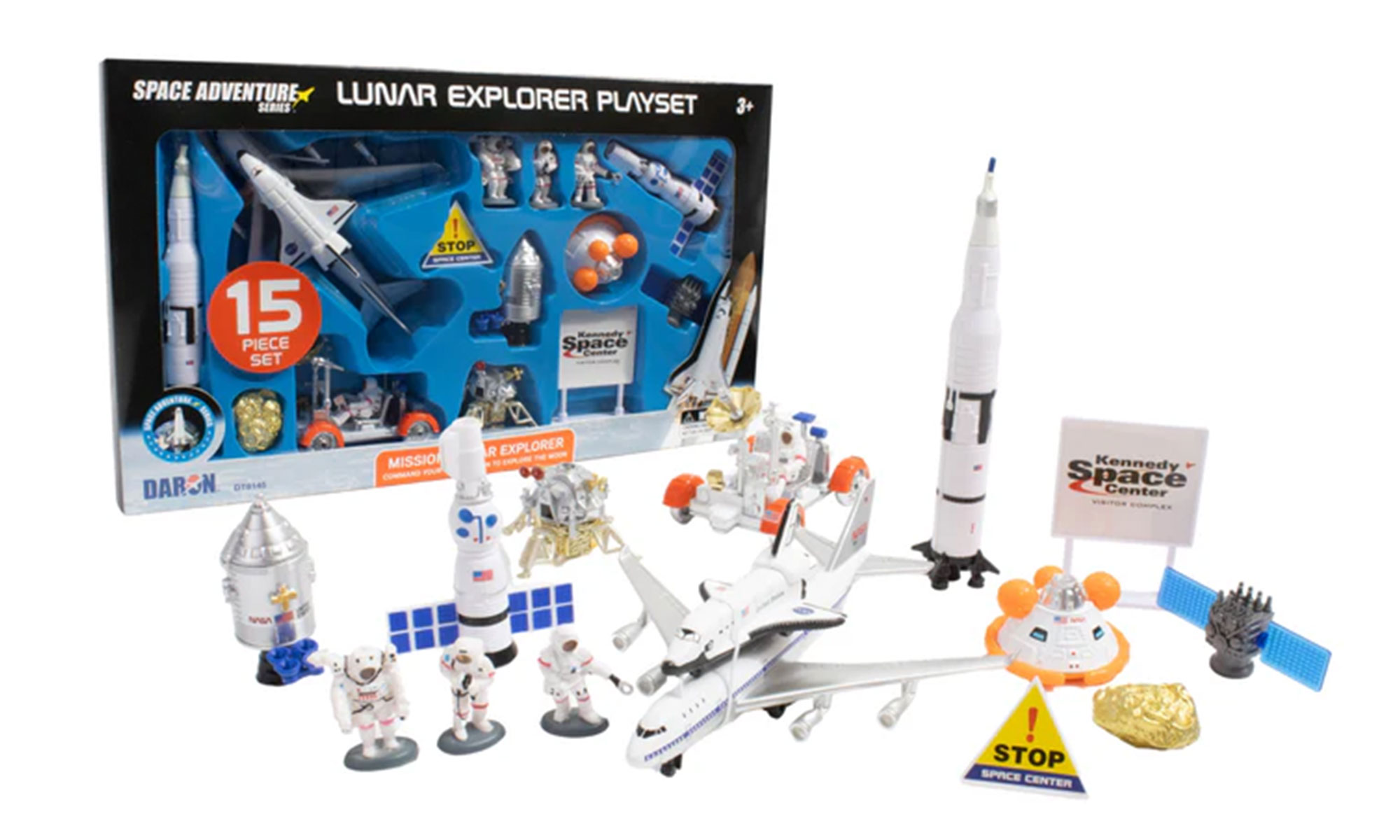 DARON SKYMARKS/ダロン スカイマークス  月面探査 15ピース プレイセット