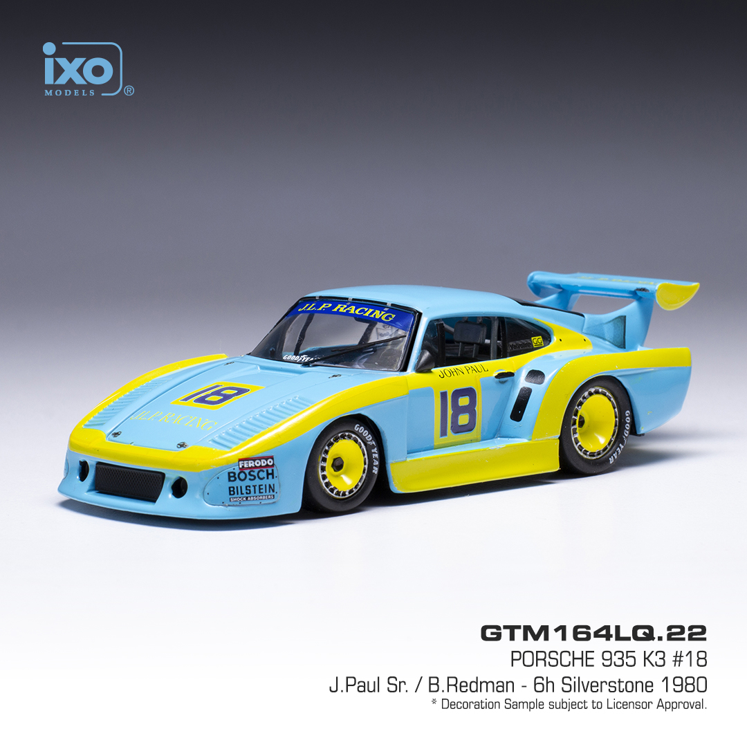 ixo/イクソ  ポルシェ 935 K3 80シルバーストーン6H　#18  J.Paul Sr./B.Redman
