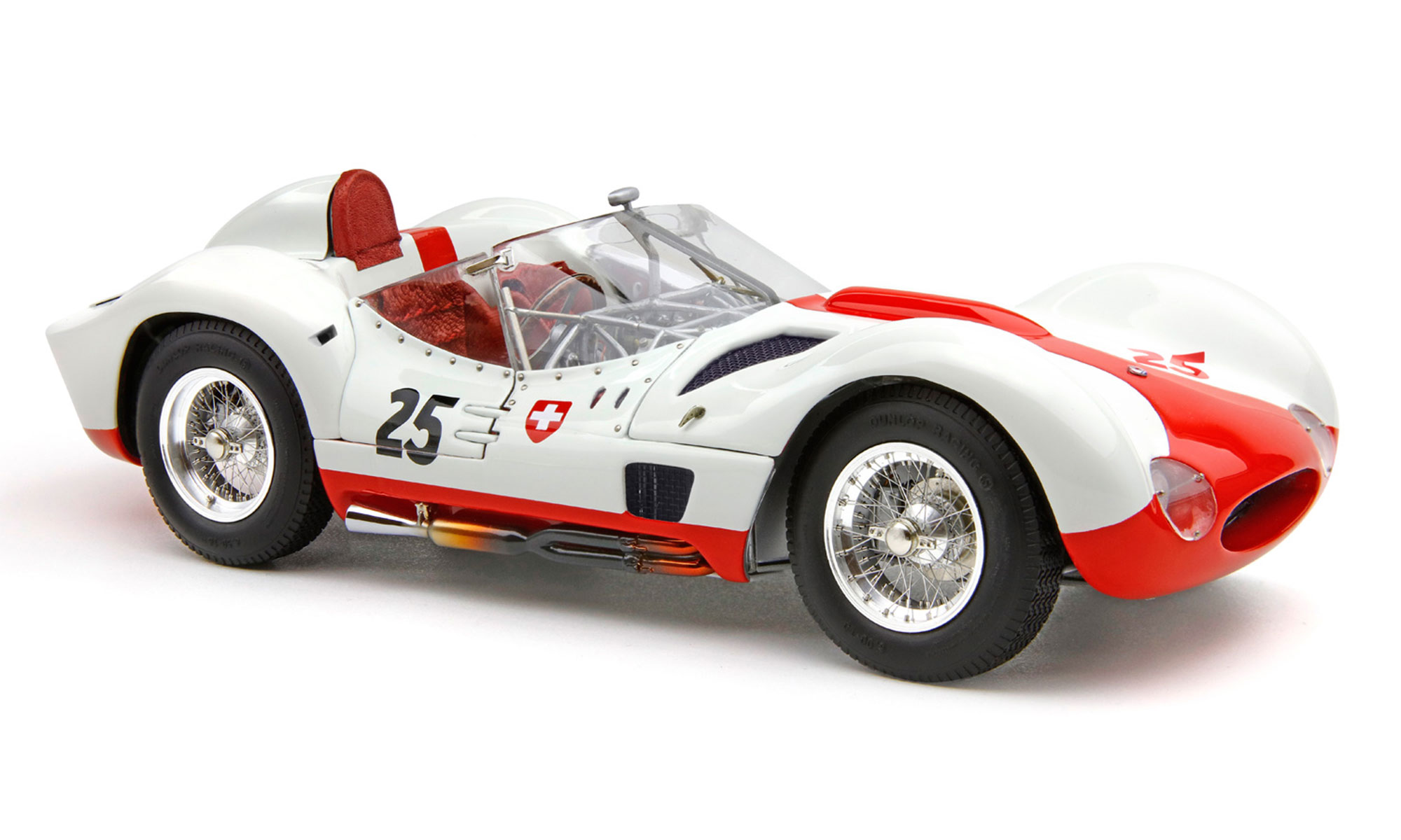 CMC/シーエムシー  マセラティ ティーポ61  「バードケージ」  1960年4月 SCCA Pensacola 優勝 #25 Gaston "Gus" Andrey