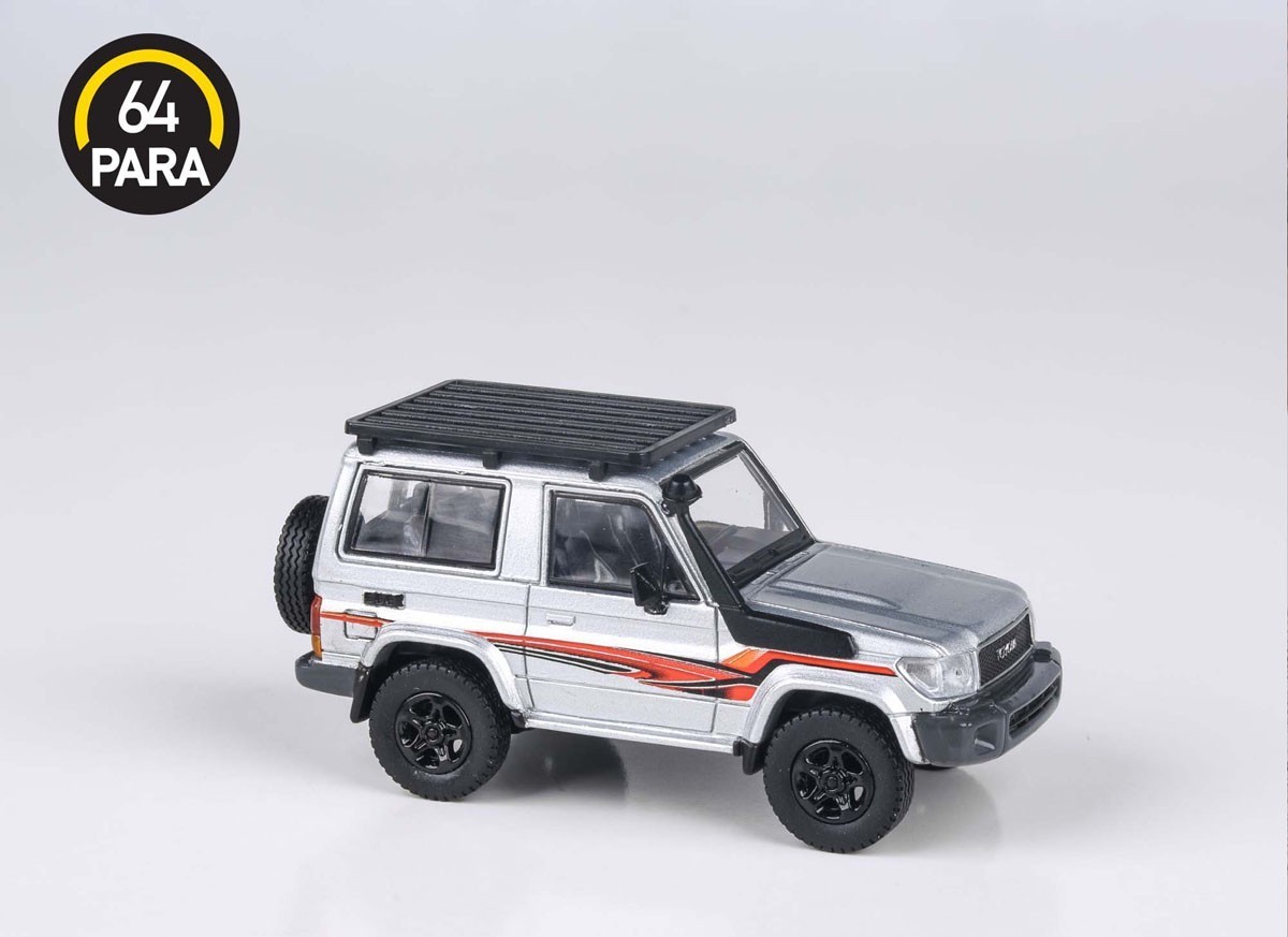 PARAGON/パラゴン  トヨタ ランドクルーザー 71 14 シルバー RHD ルーフラック付