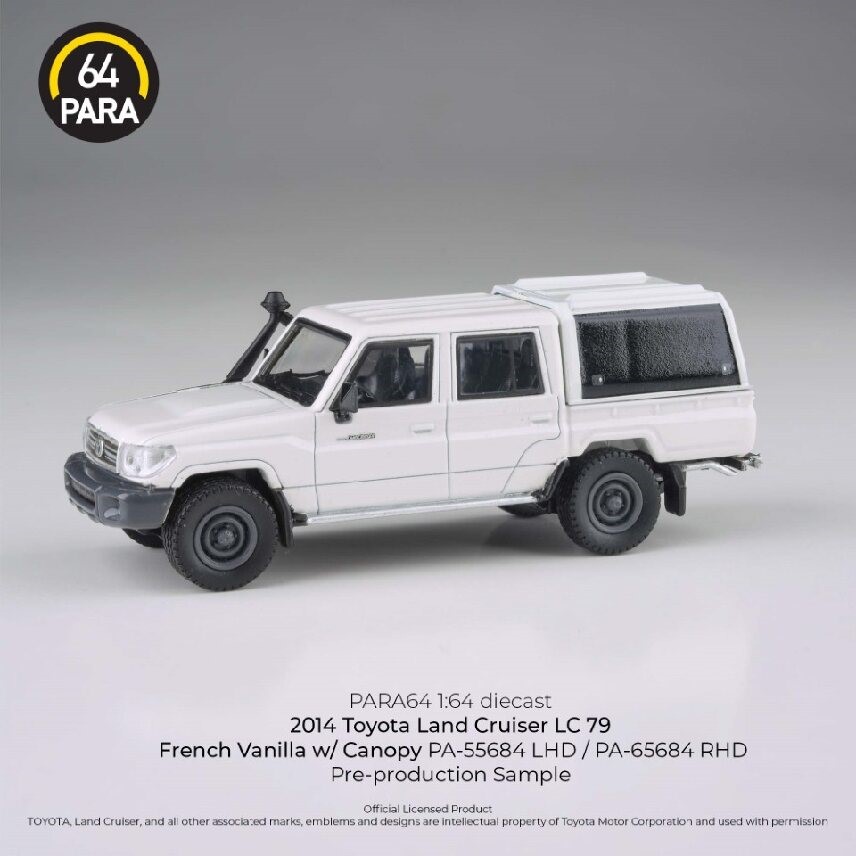 PARAGON/パラゴン  トヨタ ランドクルーザー 79 フレンチバニラ キャノピー付き RHD