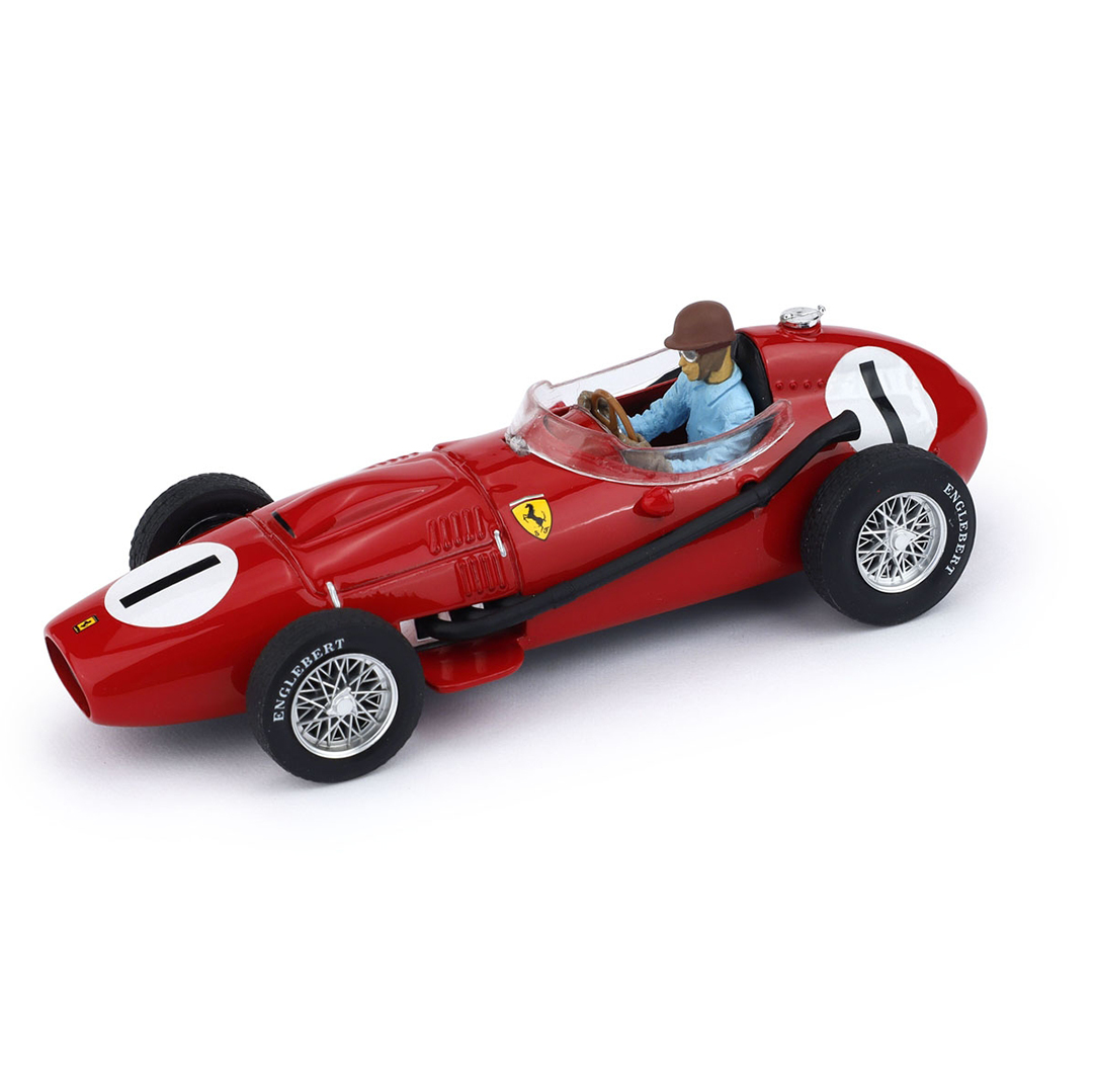 BRUMM/ブルム フェラーリ 246  1958年イギリスGP 優勝 #1 P. Collins ドライバーフィギュア付