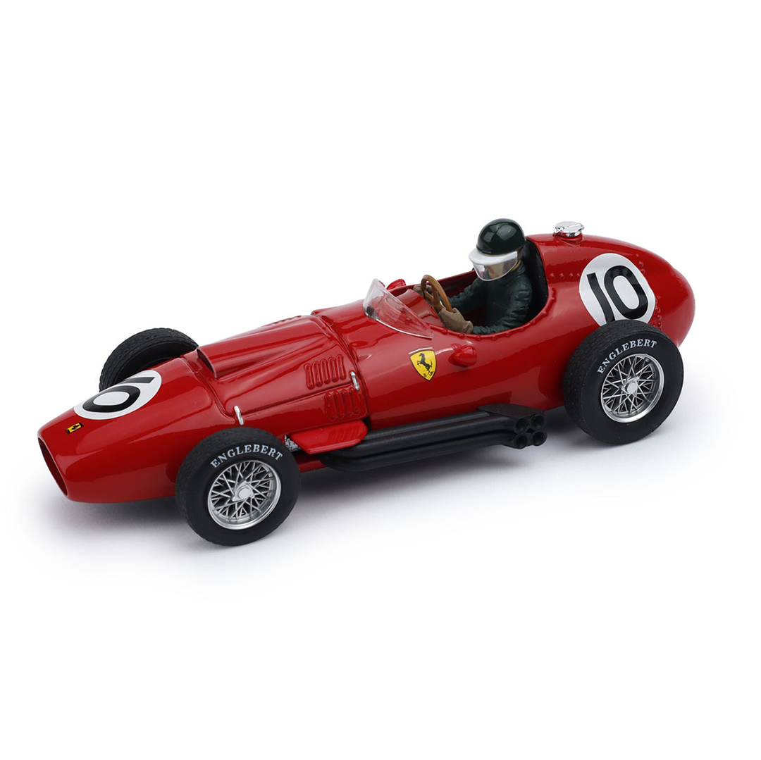 BRUMM/ブルム フェラーリ 801  1957年イギリスGP 3位 #10 M.Hawthorn ドライバーフィギュア付