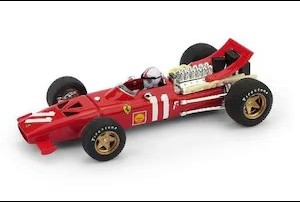BRUMM/ブルム  フェラーリ 312 F1 1969年モンテカルロ GP ＃11 C.Amon
