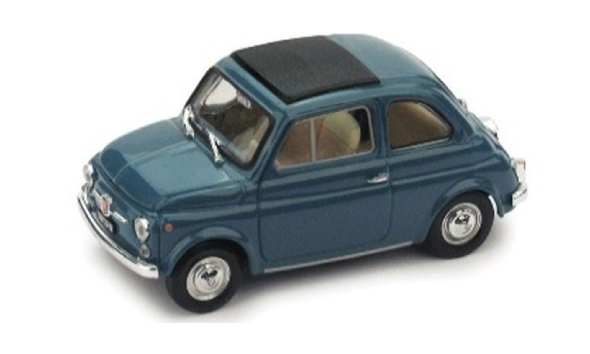 BRUMM/ブルム  フィアット 500F クローズ 1965-72 ミディアムブルー