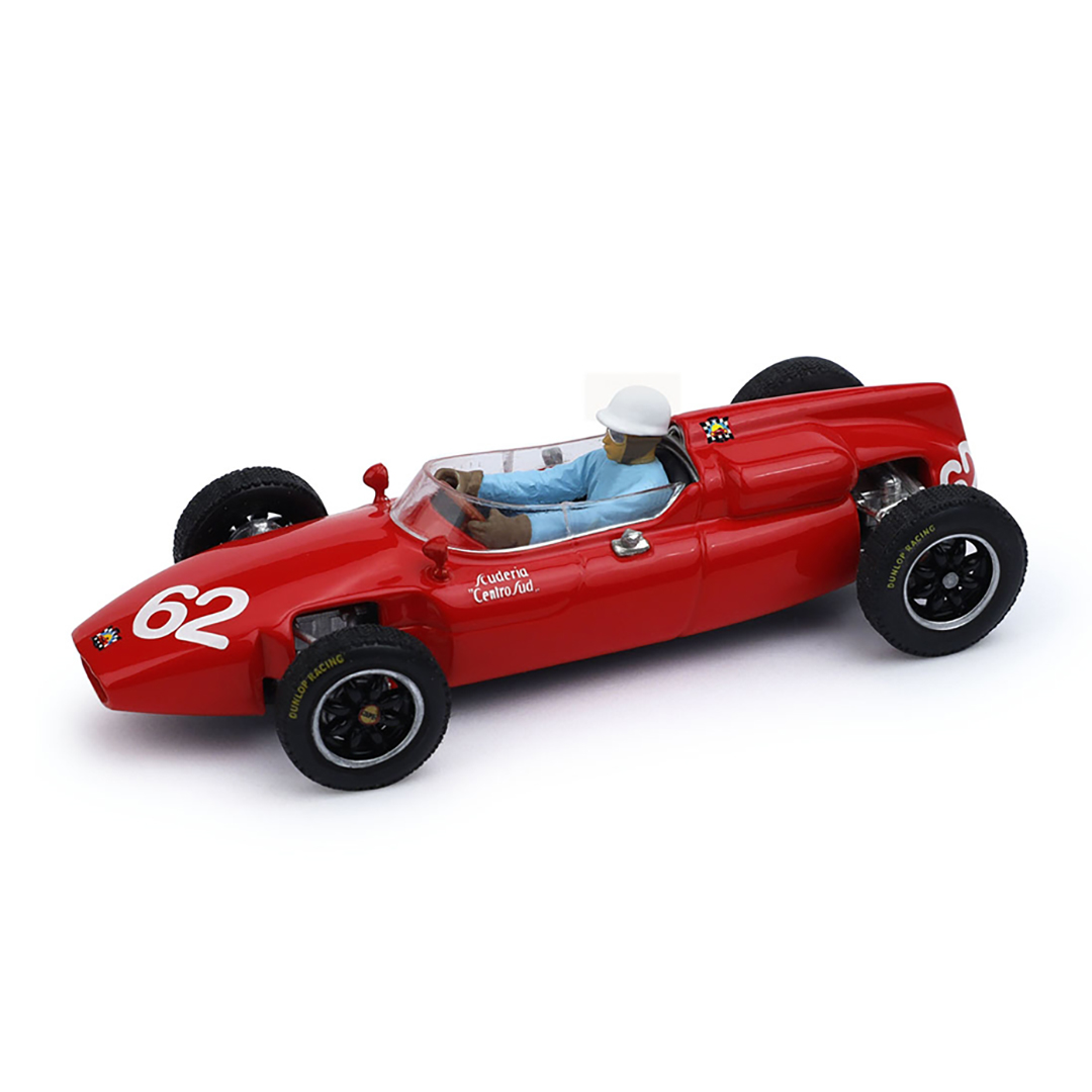 BRUMM/ブルム クーパー T53 1961年イタリアGP #62  L.Bandini  ドライバーフィギュア付