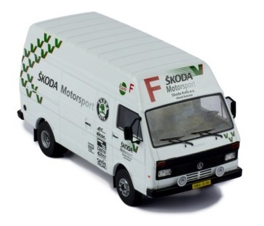ixo/イクソ  VW LT45 LWB アシスタントカー「SKODA MOTORSPORT」