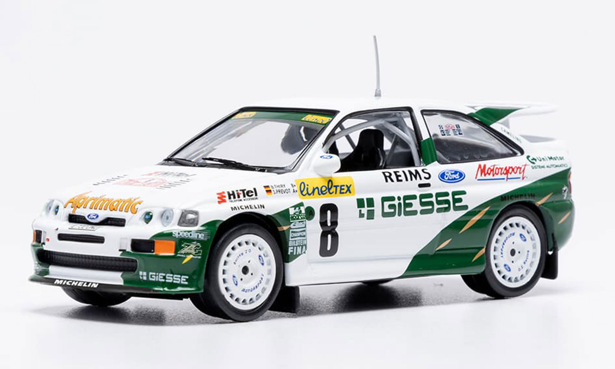 ixo/イクソ  フォード エスコート RS コスワース 1994年 ラリーモンテカルロ #8 B.Thiry/S.Prevot