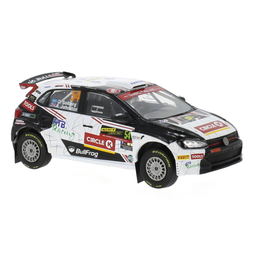 ixo/イクソ  VW ポロ Gti R5 2019年ウェールズラリーGB #54 O.Solberg/A.Johnston