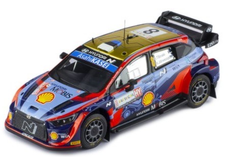 ixo/イクソ ヒョンデ I20 N Rallly1 2022年サルデーニャ 優勝 #8 O.Tanak/M.Jarveoja