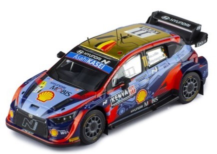 ixo/イクソ ヒョンデ I20 N  Rally1 2022年サファリラリー #11 T.Neuville/M.Wydaeghe