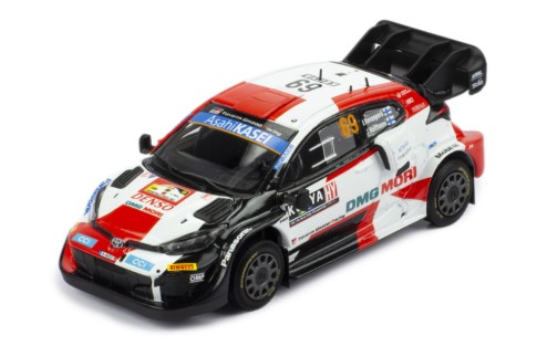 ixo/イクソ  トヨタ GR ヤリス RALLY1 2022年サファリラリー 優勝 #69 K.Rovanper/J.Halttunen