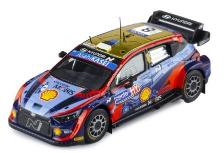 ixo/イクソ ヒョンデ I20 N Rally1 2022年フィンランドラリー 優勝　#8 O.Tanak/M.Jarveoja