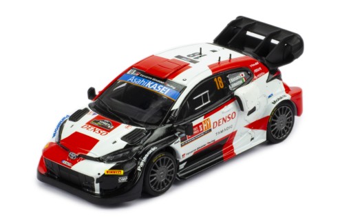ixo/イクソ  トヨタ GR ヤリス RALLY1 2022年イープルラリー #18 T.Katsuta/A.Johnston