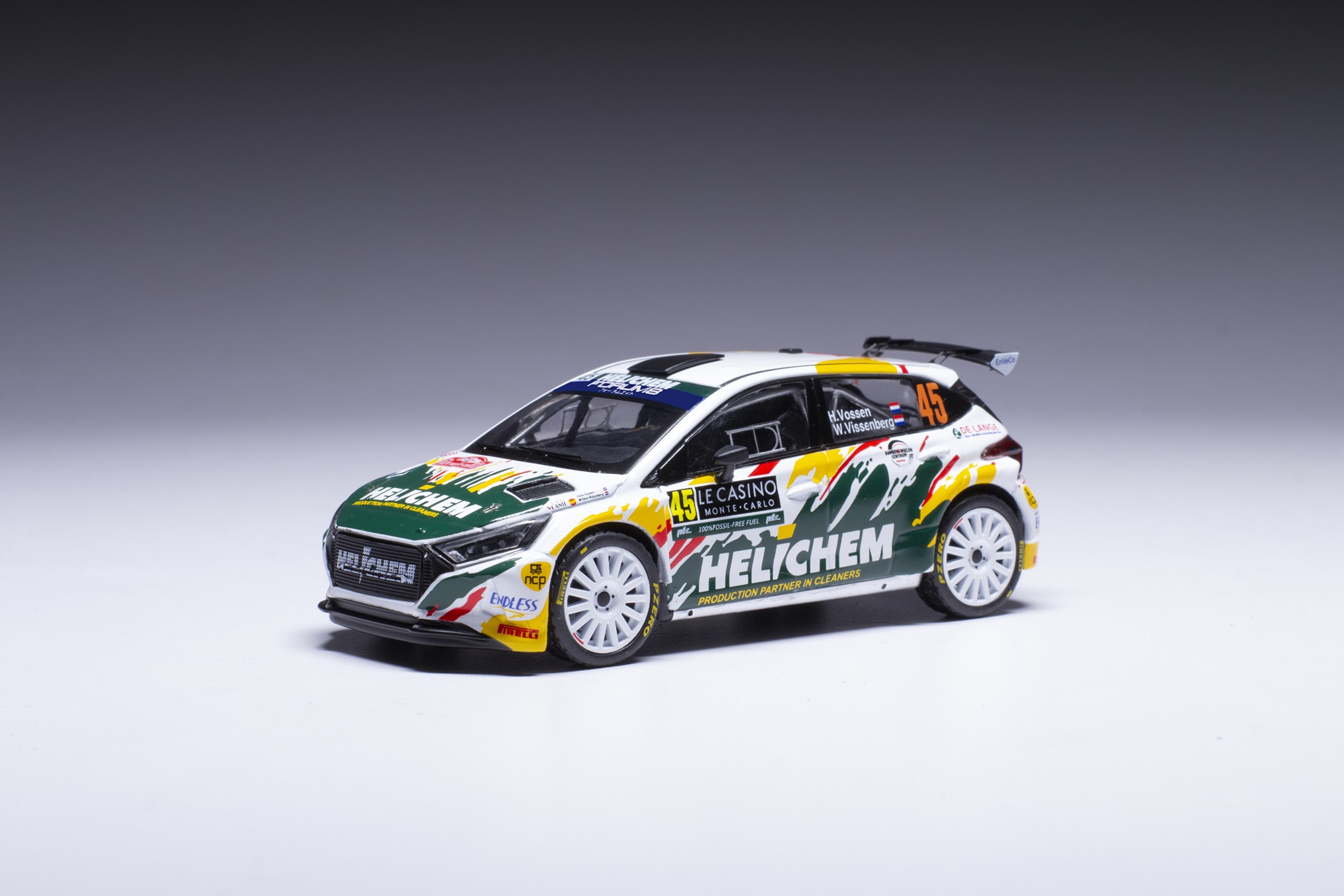 ixo/イクソ  ヒョンデ i20 N Rally2 2024年モンテカルロ#45 H.Vossen/W.Vissenberg