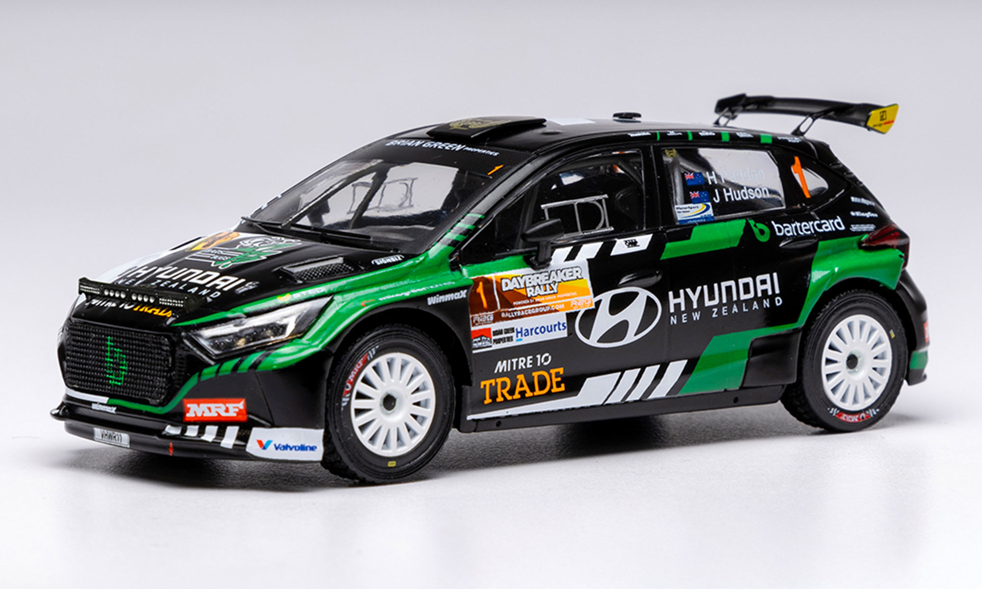 ixo/イクソ  ヒョンデ i20 Rally ラリー2 2024年 デイブレーカー ラリー 優勝 #1 ヘイデン・パッドン/ジャレード・ハドソン