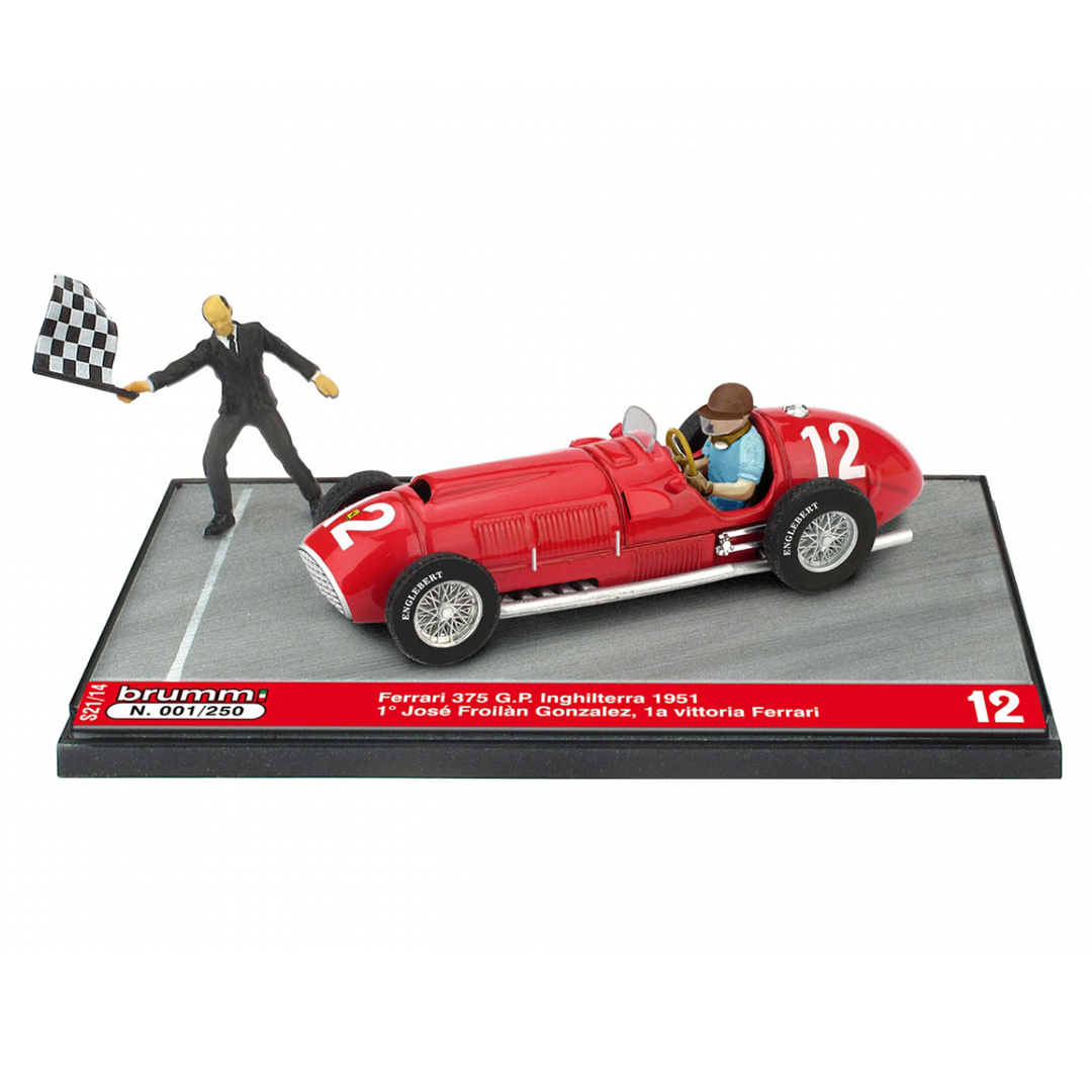 BRUMM/ブルム  フェラーリ 375 1951年イギリスGP 優勝 #12 Jos Froiln Gonzlez