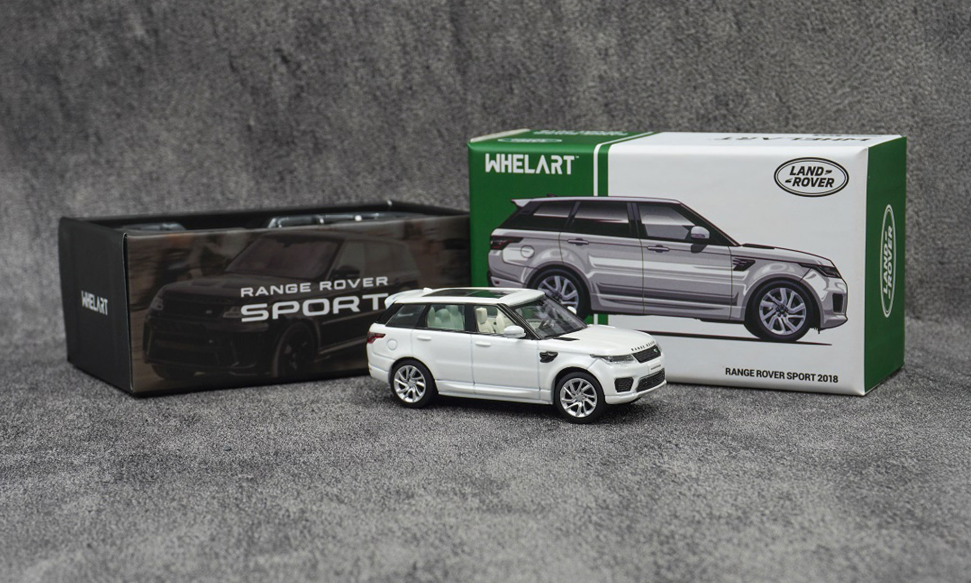 WHELART/ウィールアート  レンジローバー スポーツ 2018 ホワイト(シルバーホイール)