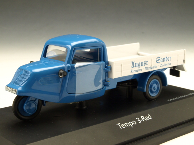 Schuco/シュコー テンポ 三輪車 ピックアップ Sander Lブルー/ホワイト
